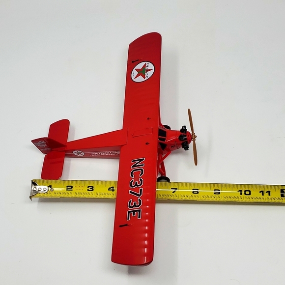 Wings of Texaco Airplane  Coin Bank Red - Picture 7 of 7